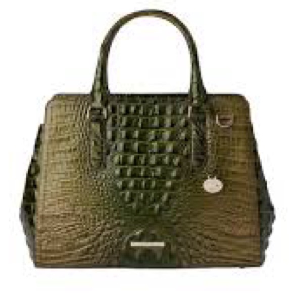 Brahmin Finley Leather Satchel Bag Purse Handbag New - Out Of Stock